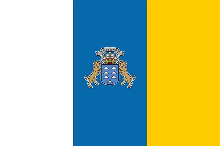 vlag Canarische eilanden