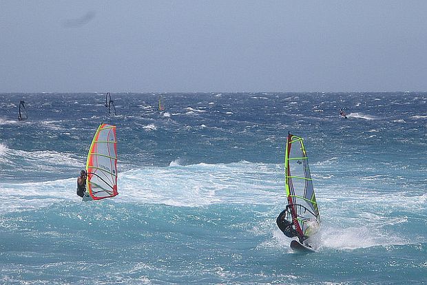 El Medano PWA kampioenschap windsurfen