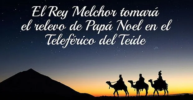 Driekoningen bezoeken El Teide