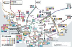 TITSA nieuwe buslijnen – bijgewerkt 31 juli 2023