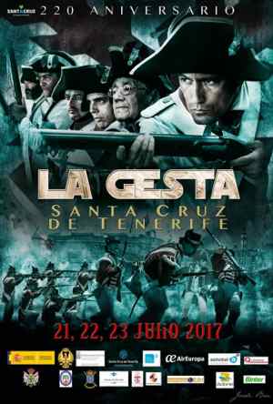 La Gesta 2017 Santa Cruz affiche