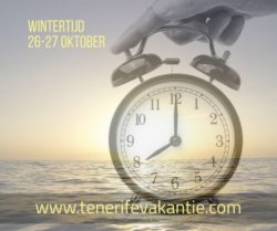 Wintertijd 26-27 oktober klok verzetten