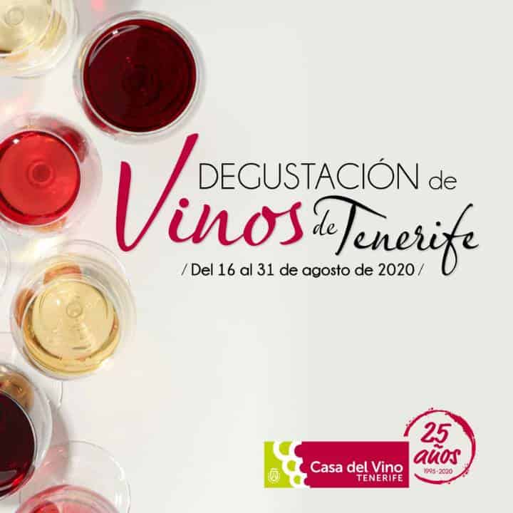 Degustatie wijnen Tenerife affiche