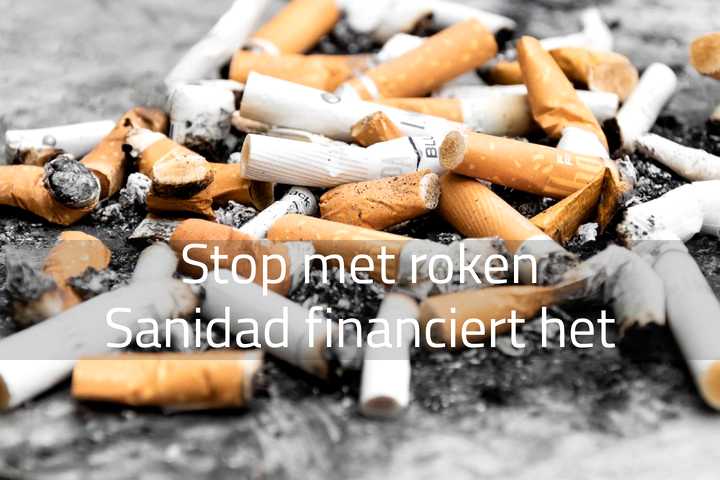 Stoppen met roken, Sanidad financiert het - veel peuken