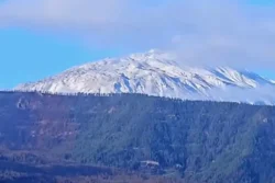 Sneeuw op de Teide Tenerife